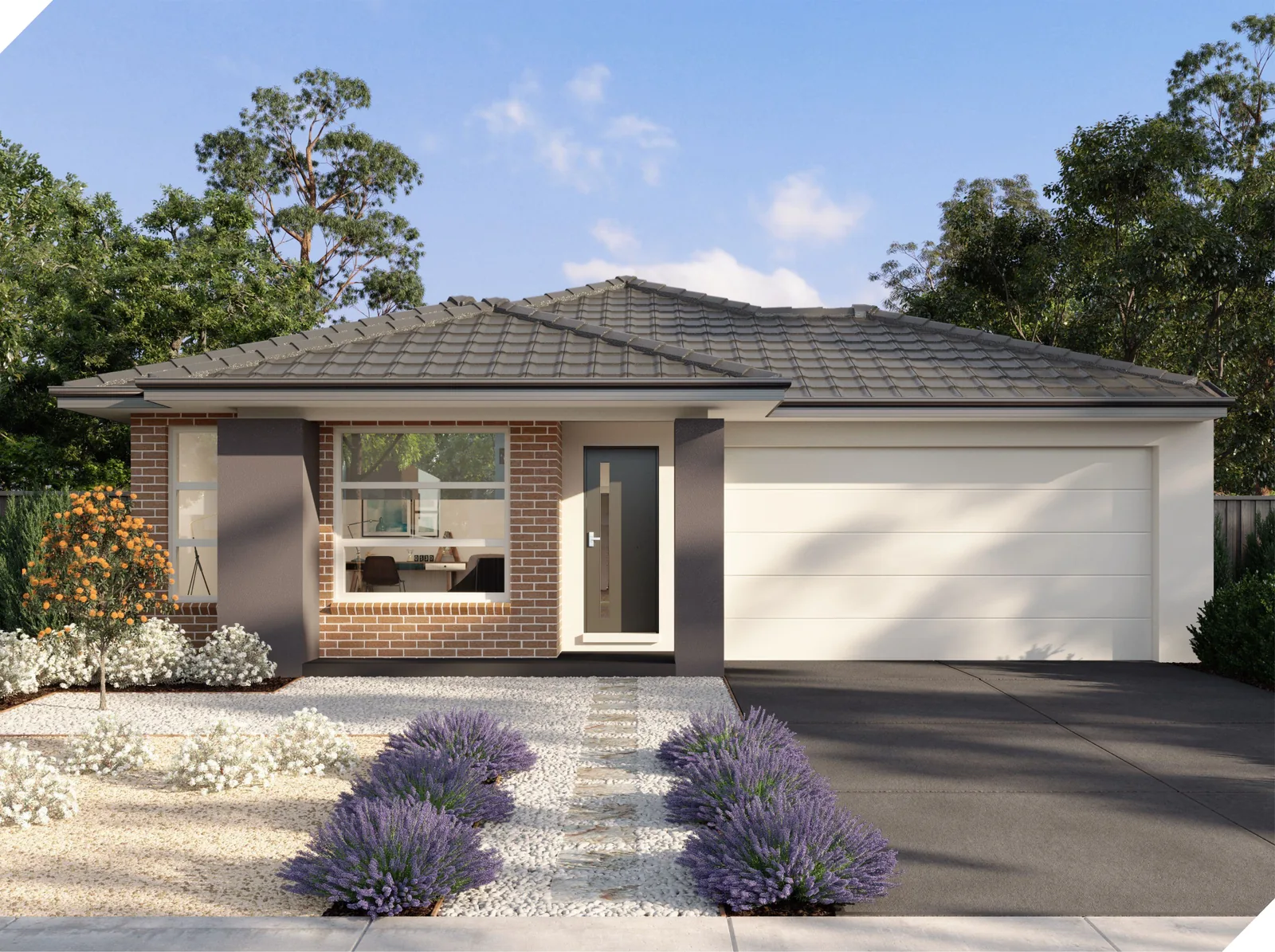Front of the two participant SDA home in Epping